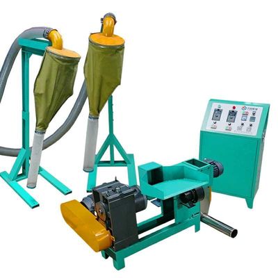 PP LDPE ফিল্ম রিসাইক্লিং মেশিন গ্রানুলেটর বোতল Pelletizing জন্য